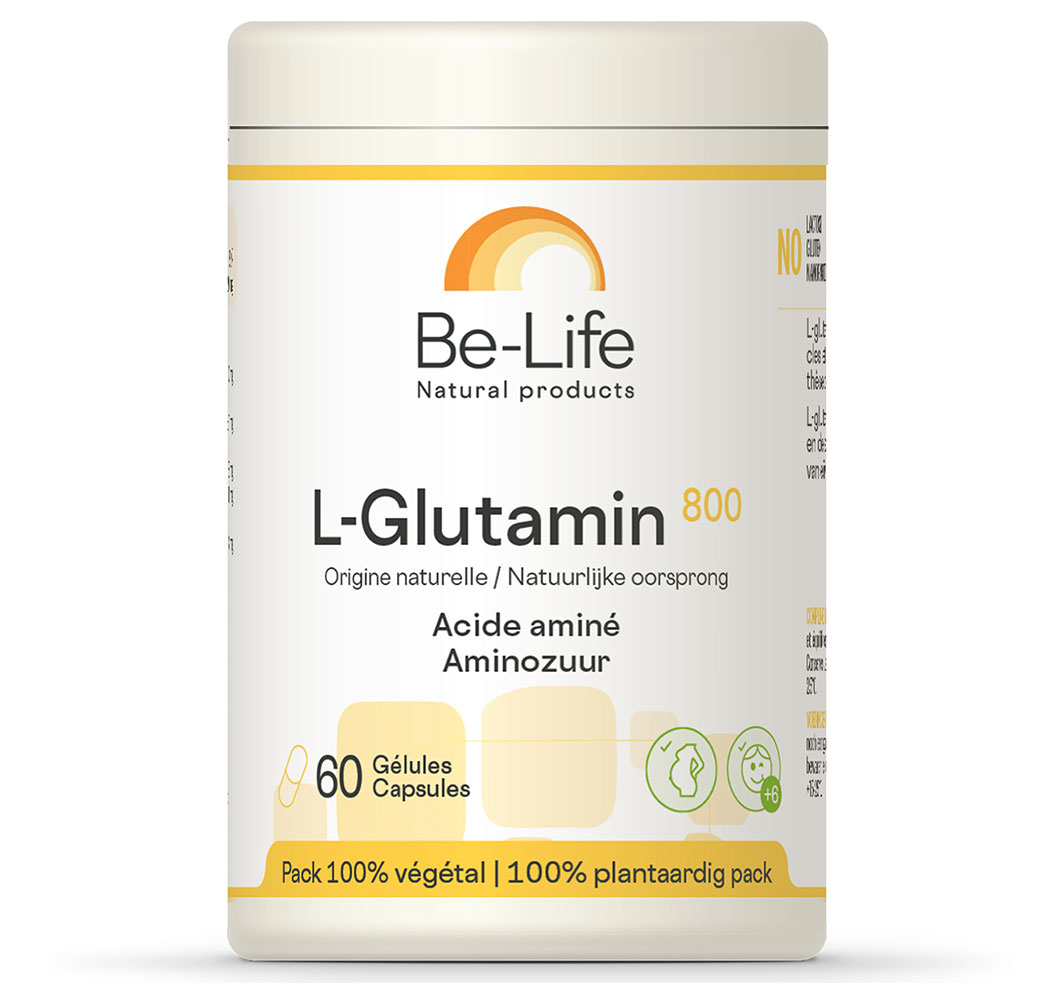 Be-Life L-glutamine 800 amino acid 60 capsules