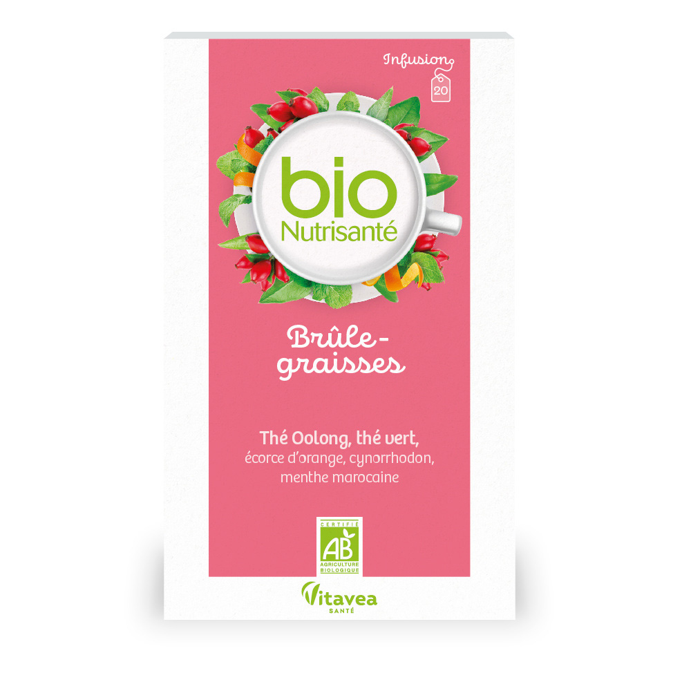 Vitavea Santé BioNutrisanté Bio Infusion Well Being Fat Burning 20 sachets