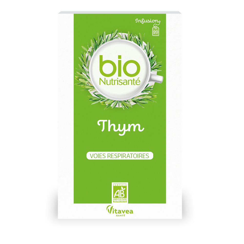Vitavea Santé BioNutrisanté Bio Herbal Tea Well-being Thyme 20 sachets