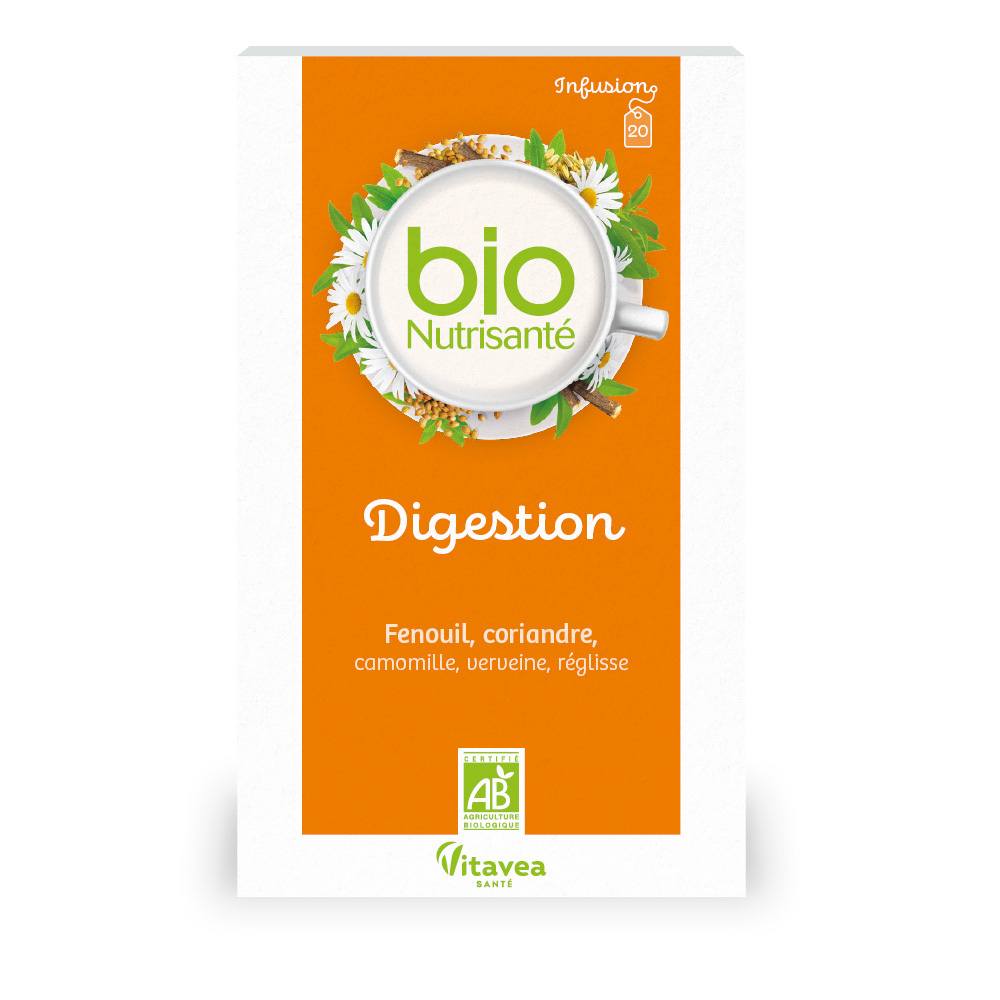 Vitavea Santé BioNutrisanté Organic Digestive Comfort Infusion 20 bags