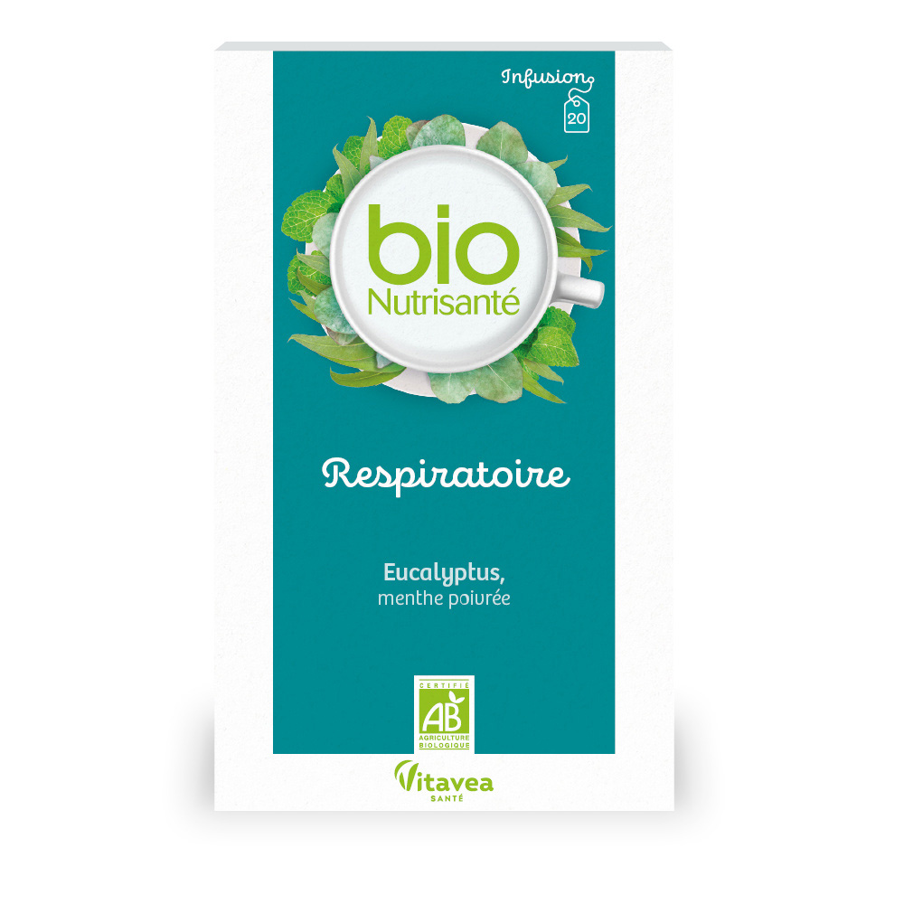 Vitavea Santé BioNutrisanté Tisane Bio Respiratory 20 sachets
