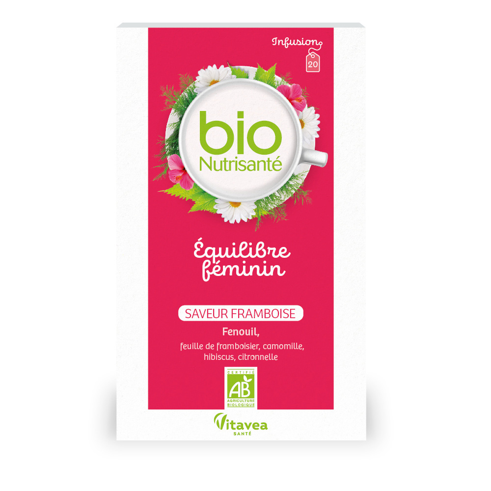 Vitavea Santé BioNutrisanté Herbal Teas Feminine Balance 20 sachets