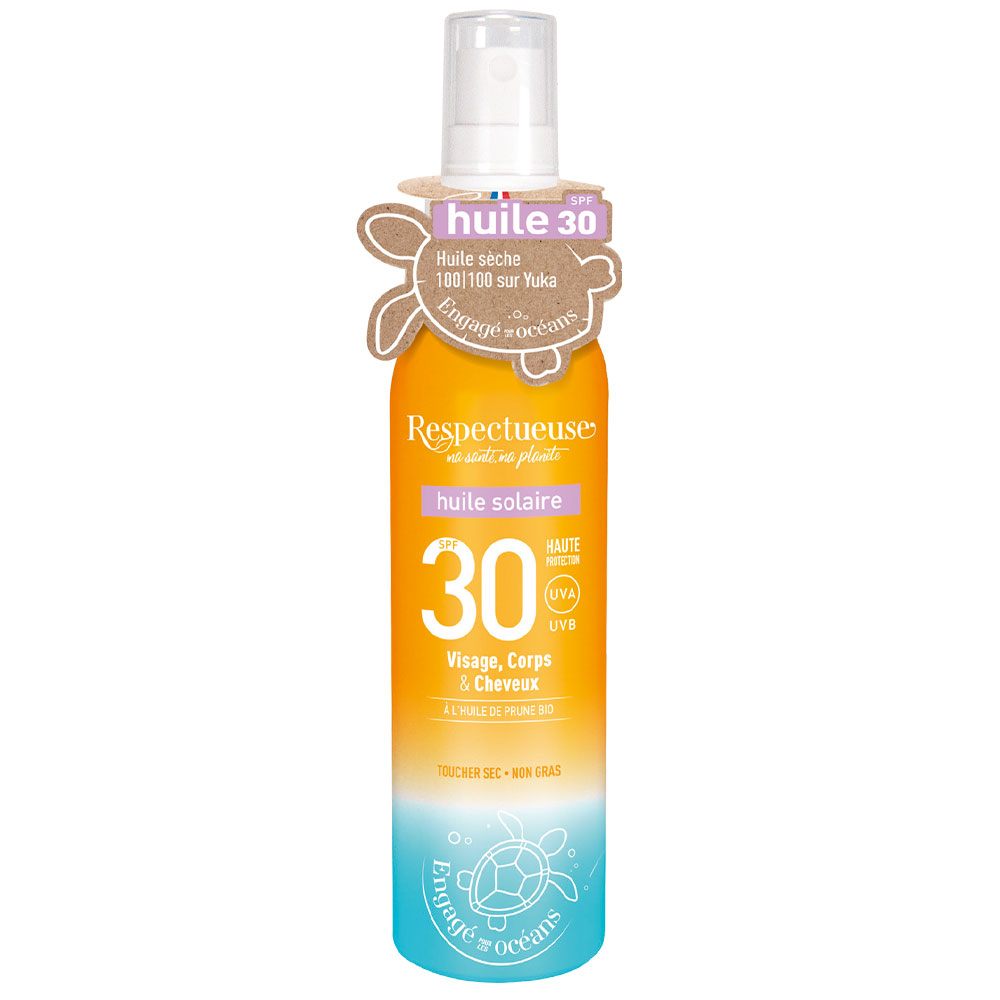 Respectueuse Sunscreens Oil SPF30 100ml