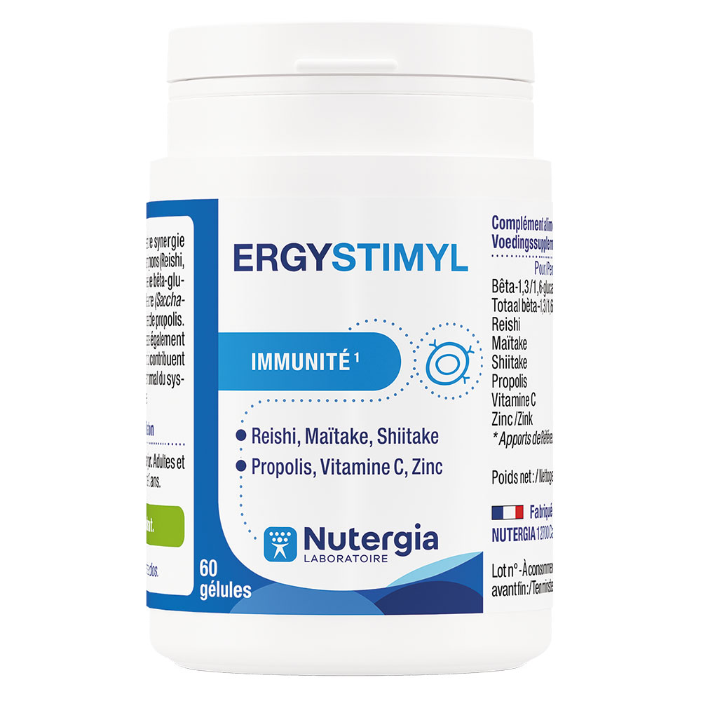 Nutergia Immunity Ergystimyl 60 capsules