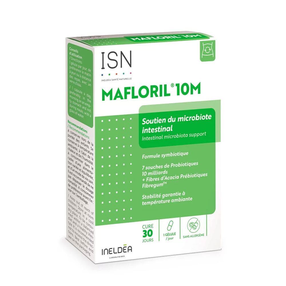 Ineldea Santé Naturelle Mafloril 10M 60 capsules
