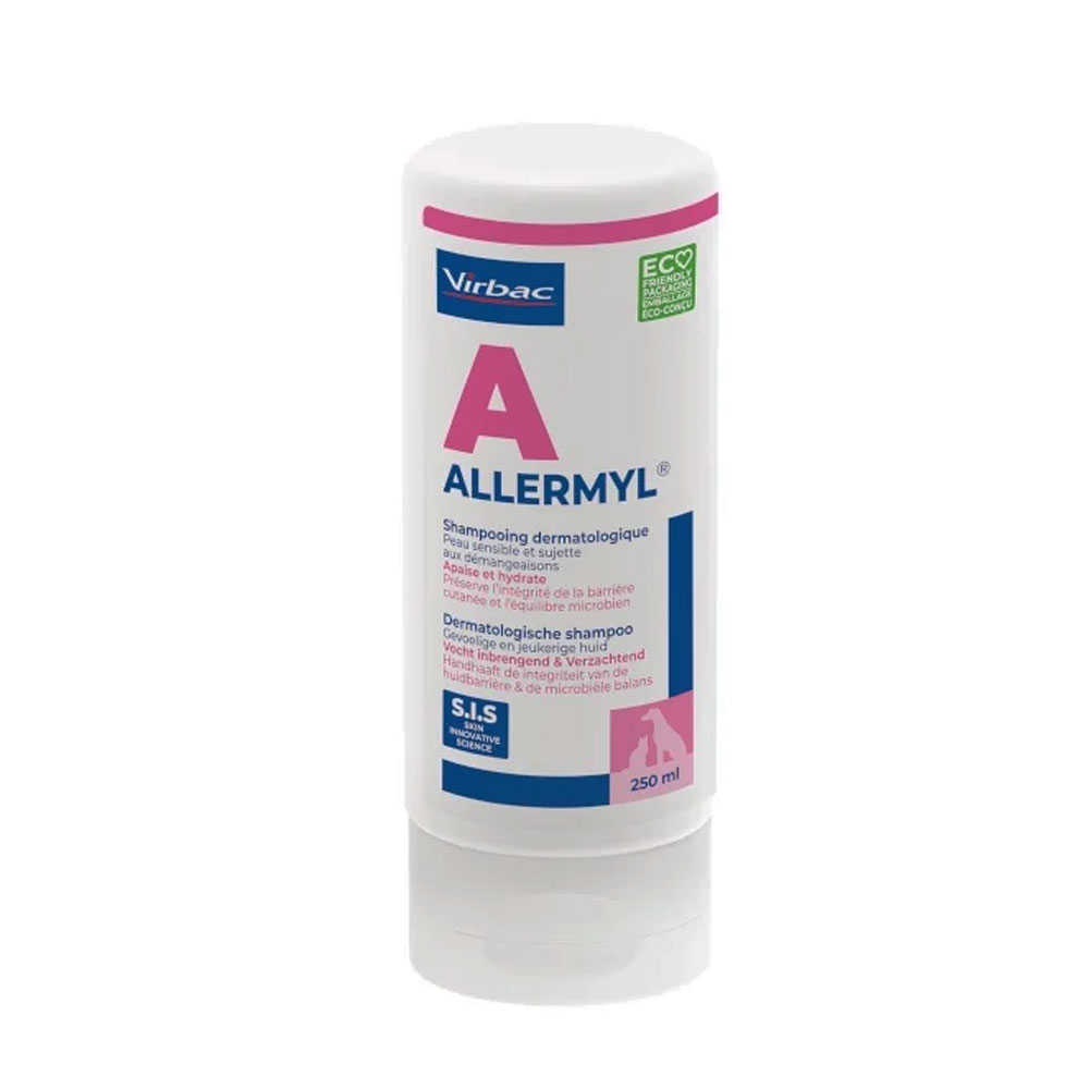 Virbac Allermyl Dermatology shampoo for dogs and cats Irritated and sensitive skin 250ml