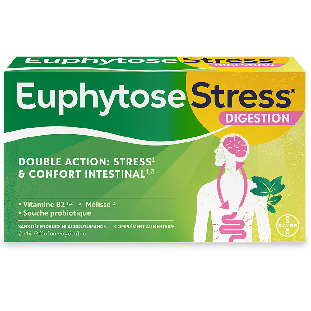 Bayer Euphytose Intestinal comfort 2x14 vegetarian capsules