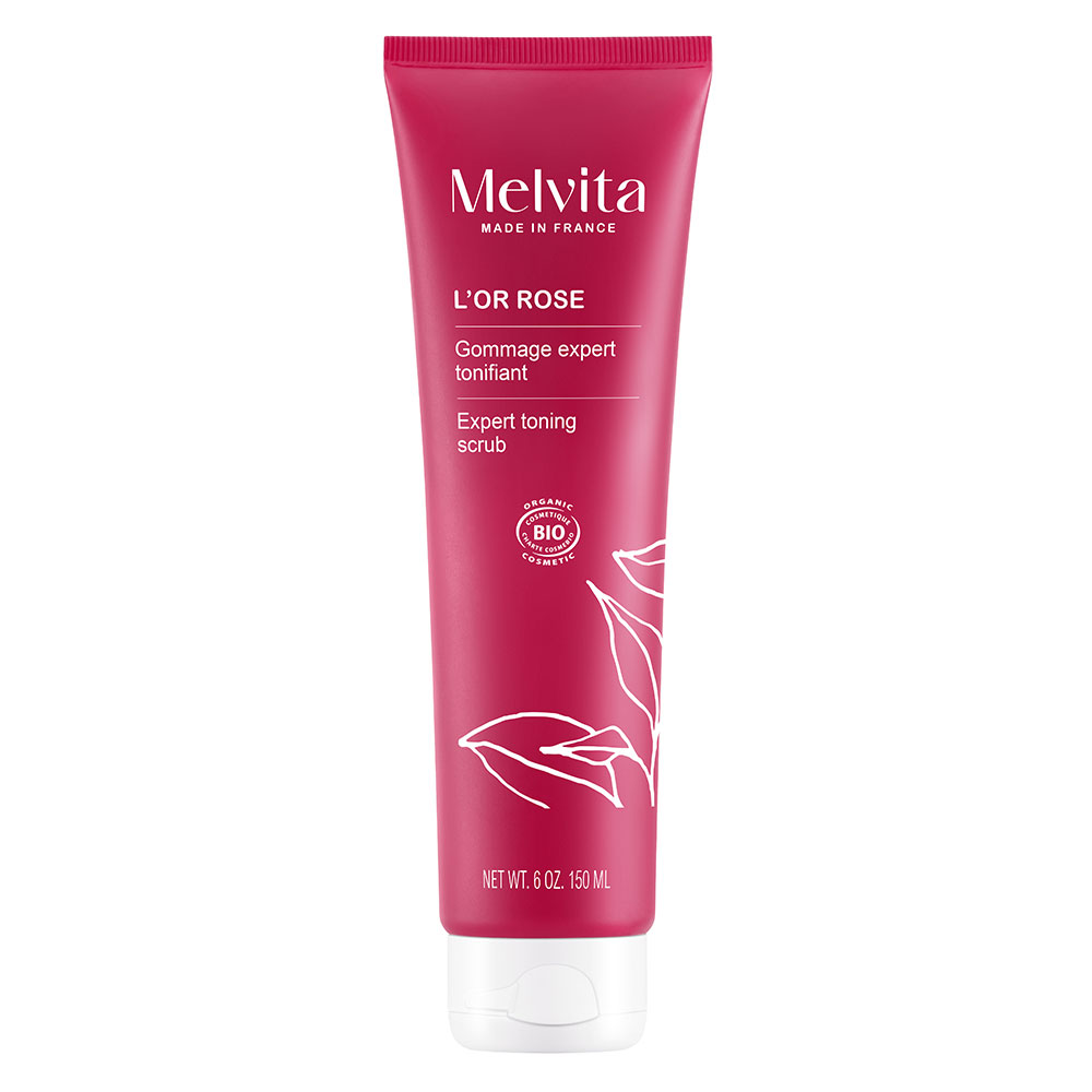 Melvita L'Or Rose Expert Tonifying Organic Scrub 150 ml