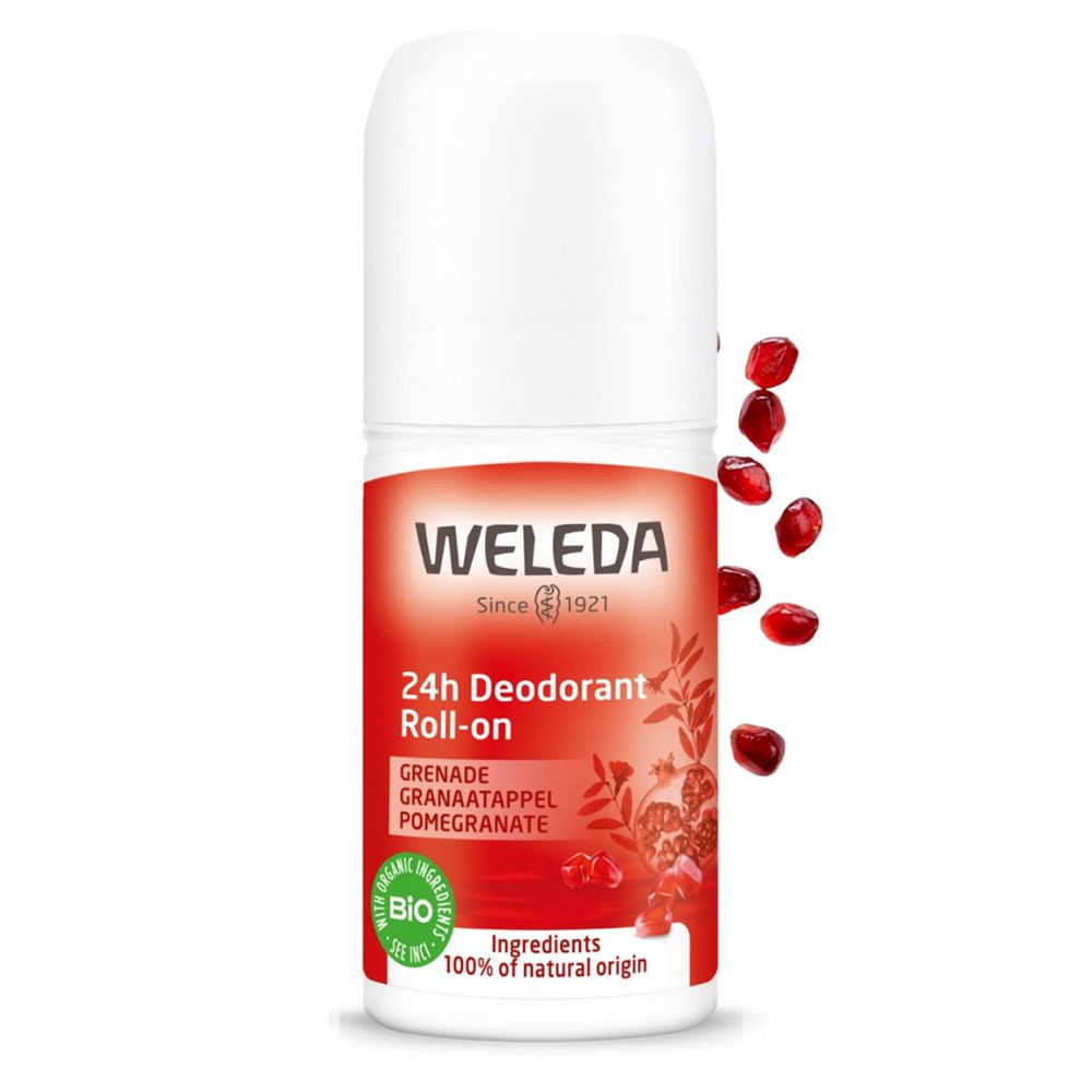 Weleda Pomegranate Deodorant 24h Pomegranate Roll-on 50ml
