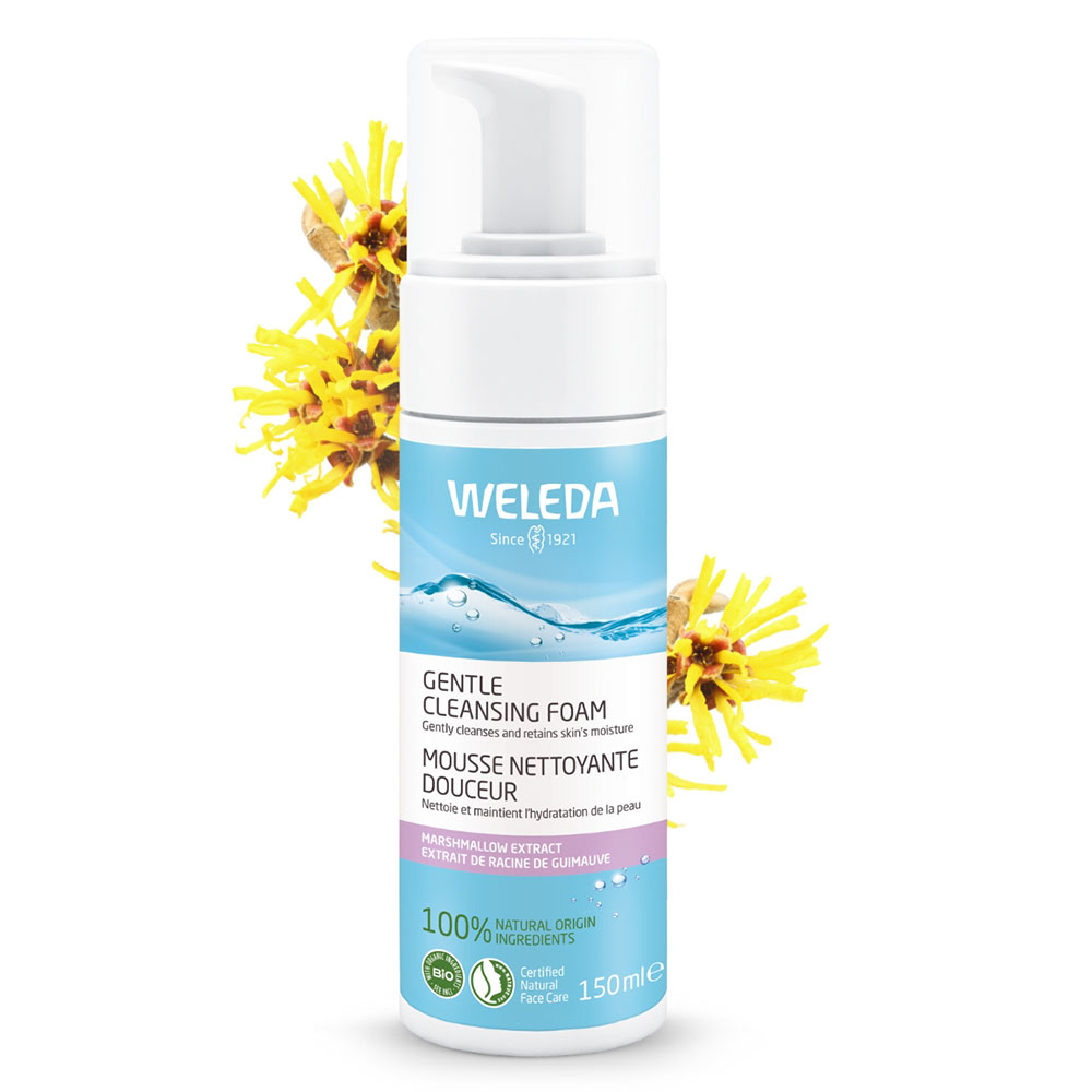 Weleda Hamamelis Gentle Cleansing Foam Normal To Combination Skin 150ml