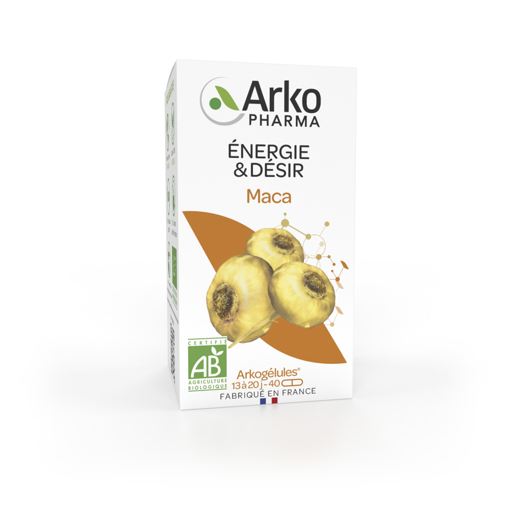 Arkopharma Arkocapsules Maca Energy &amp; Desire 40 capsules