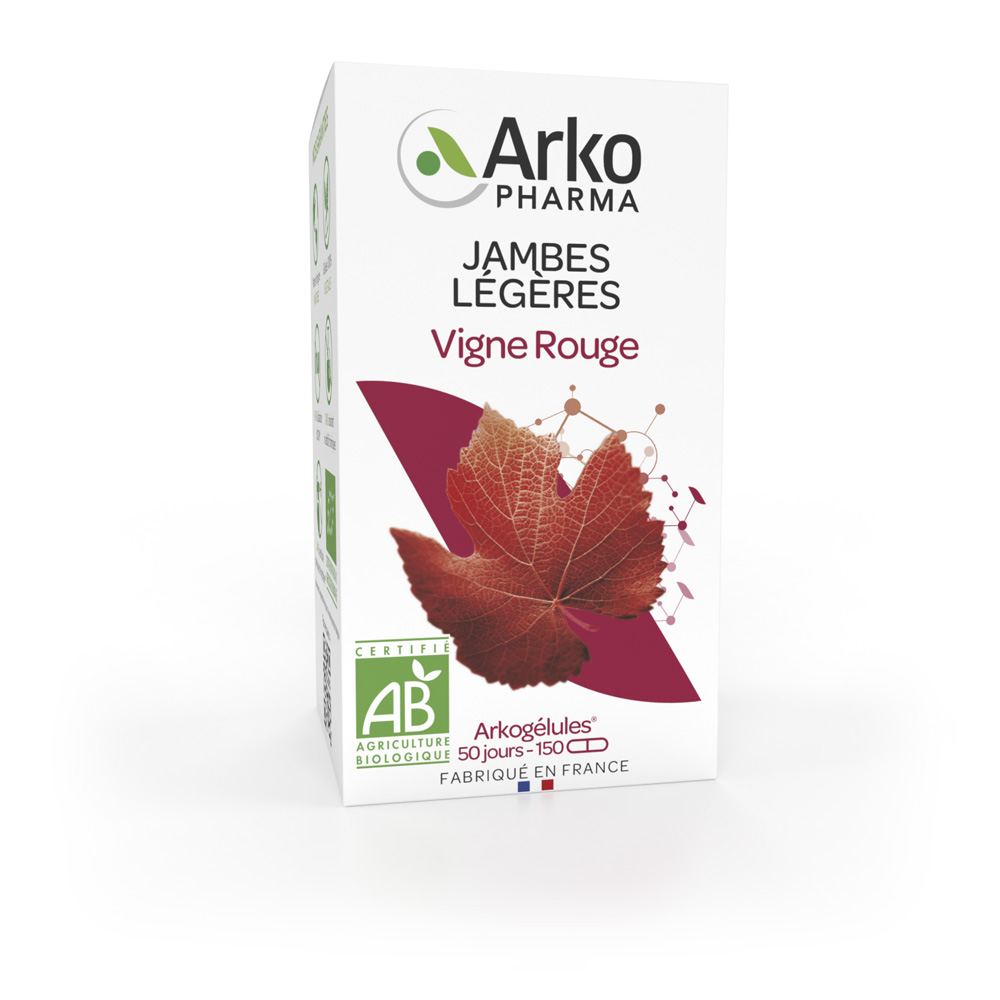Arkopharma Arkocapsules Red Vine Bioes Light Feet 150 capsules