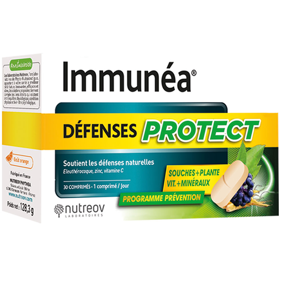 Nutreov Immunéa Défenses Protect 30 comprimés
