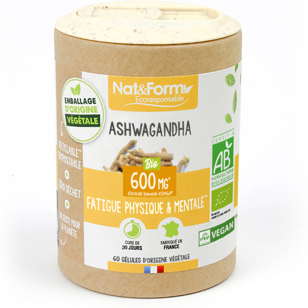 Nat&Form Ashwagandha Bioes 60 capsules