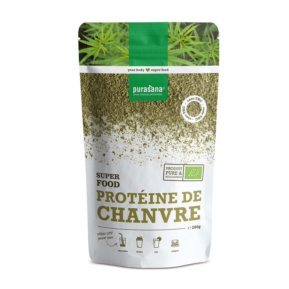 Purasana Organic Hemp Powder 200 g