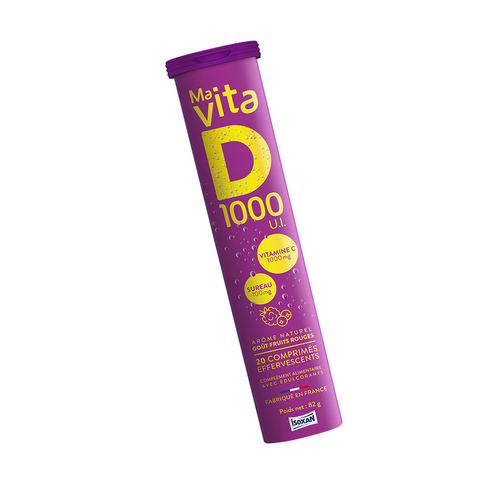 Isoxan Ma Vita D 1000 U.I. 20 effervescent tablets