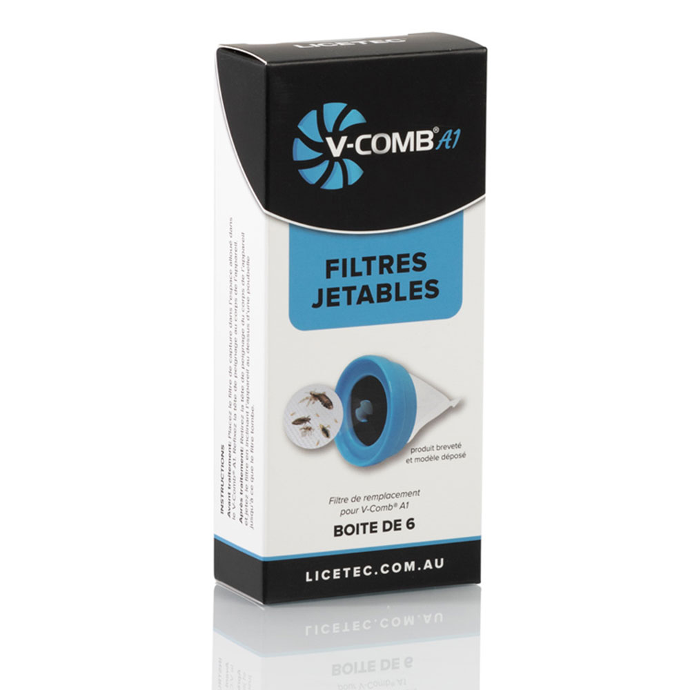 Aquaromat Disposable Filter Refill X6 V-comb