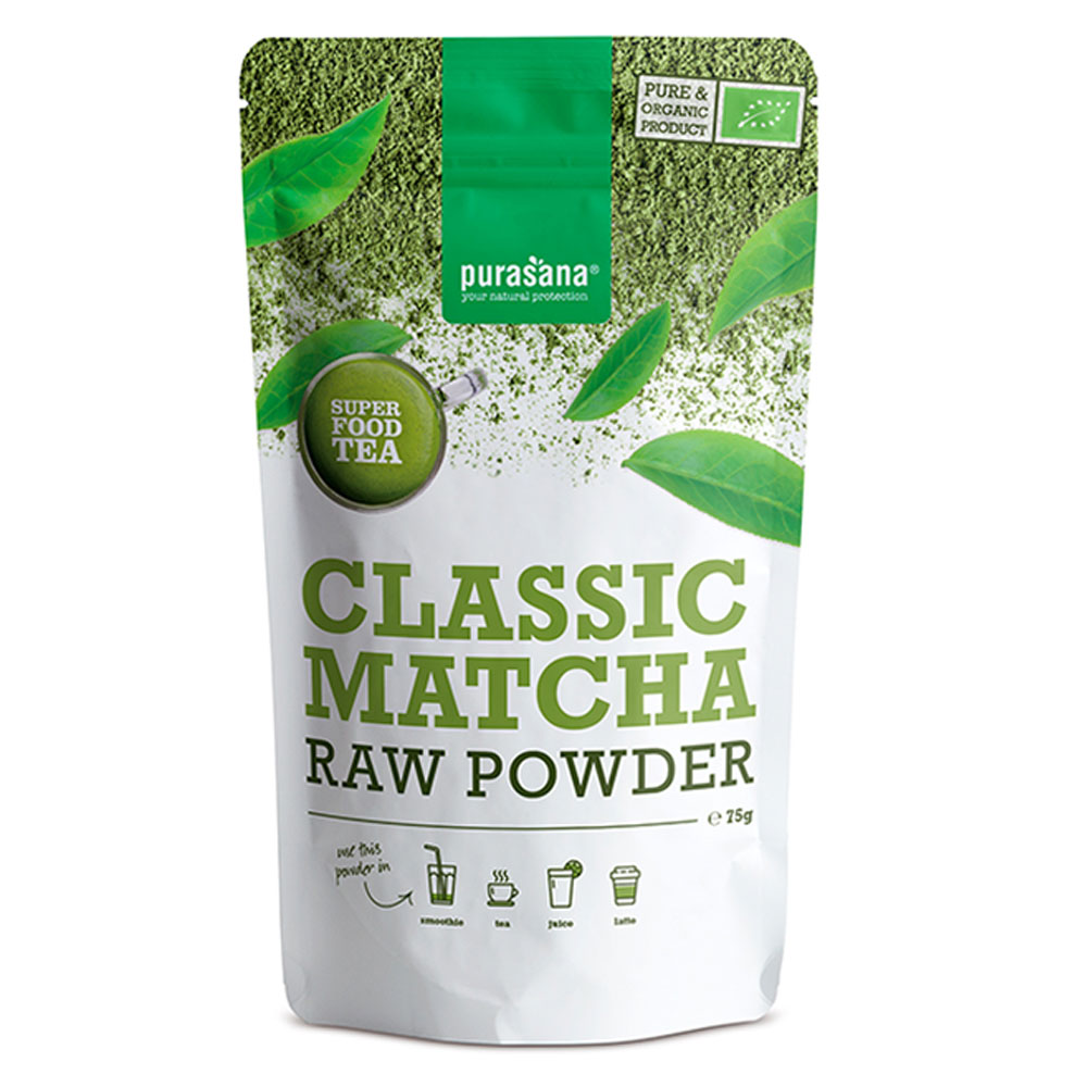 Purasana Super Food Classic Organic Matcha powder 75g