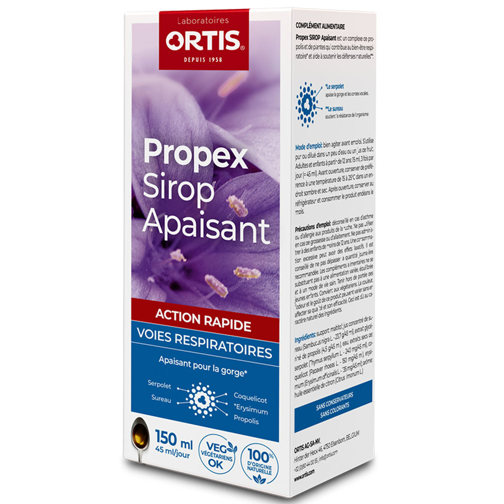 Ortis Propex Soothing Syrups 150ml