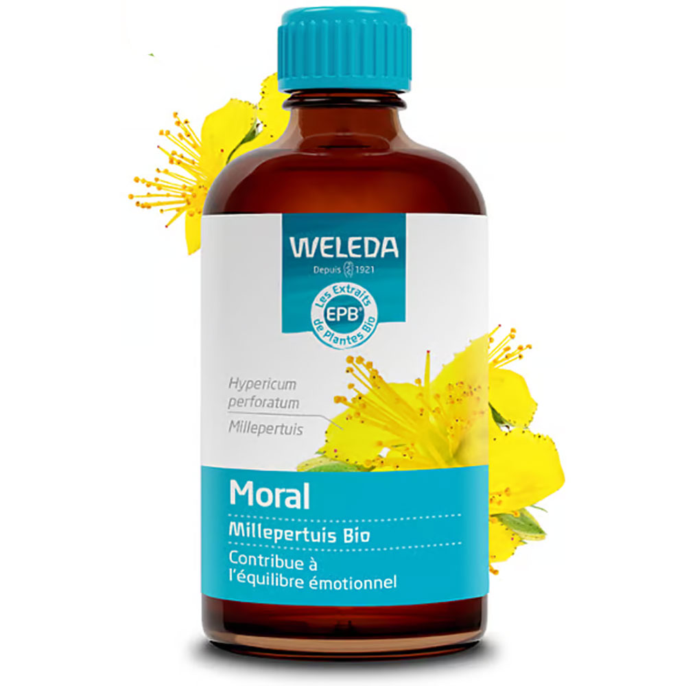 Weleda Organic Plant Extracts Organic Saint John's Wort Dropper Millepertuis 100ml
