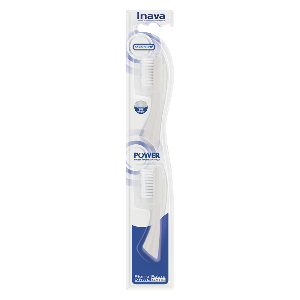 Inava Hybrid Hybrid Supple Brush Refills 15/100 X2 x2