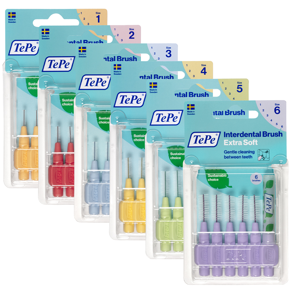 TePe Extra soft interdental brushes 6 x units