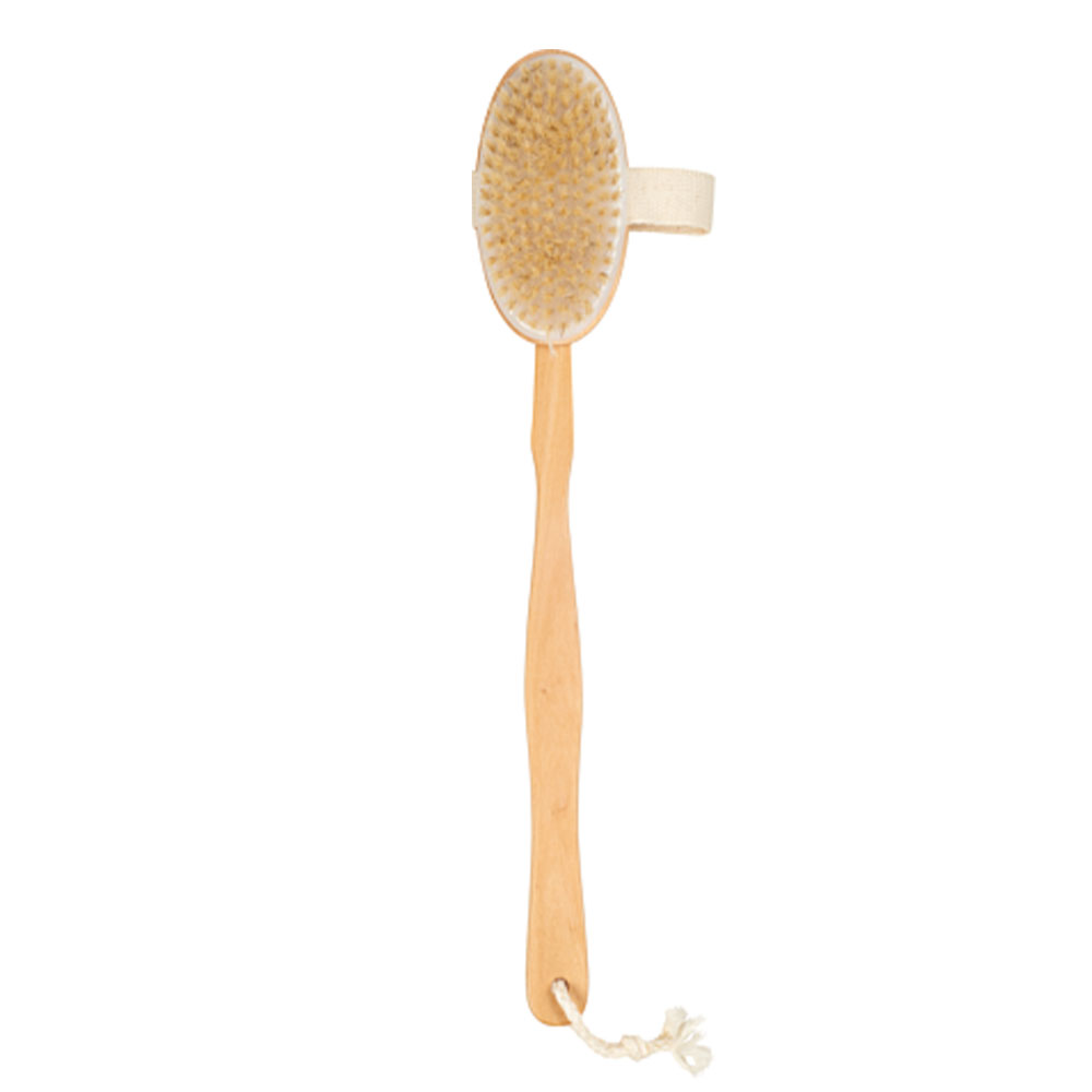 Vitry Removable Bath Brush in Wood and Natural Silk Wood and Natural Silk