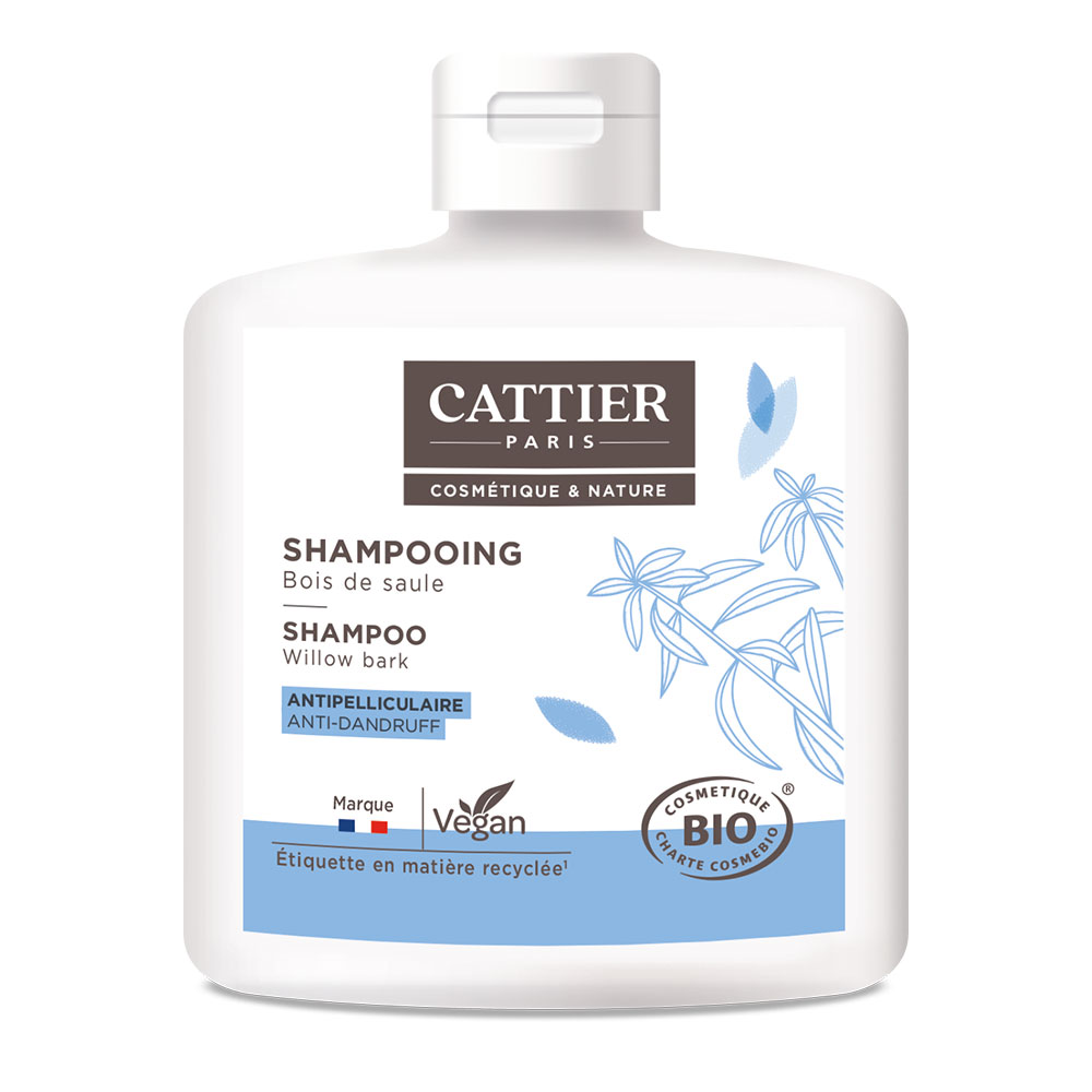 Cattier Organic Anti-dandruff Willow Wood Shampoo 250ml