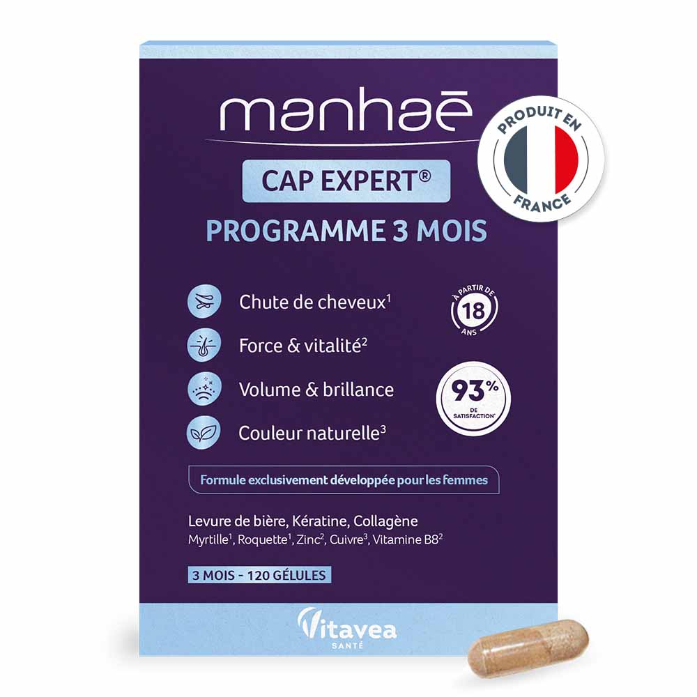 Manhaé Expert Hair Care 120 Gelules
