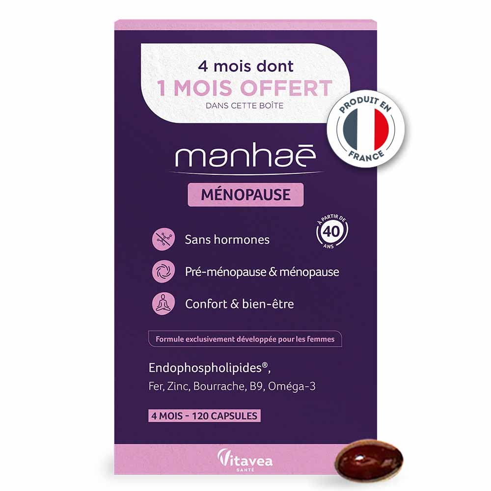 Manhaé Feminite Hormone-free 90 Capsules + 30 Free 120 capsules
