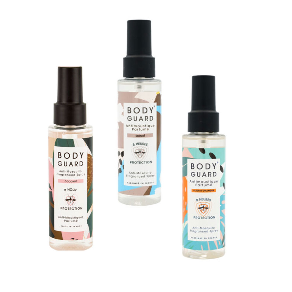 Bodyguard Perfumes Mosquito Repellent Giftboxes 3x50ml