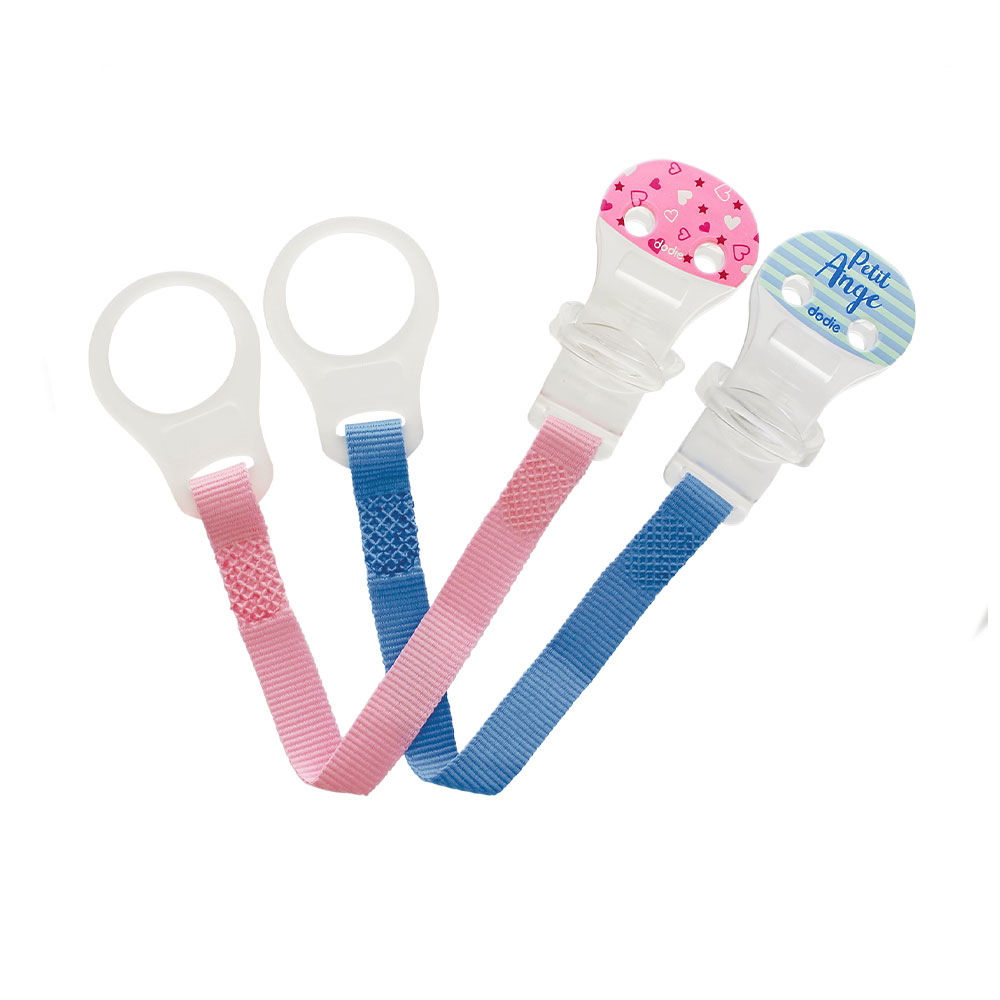 Dodie Dodie Ribbon Pacifier Holder