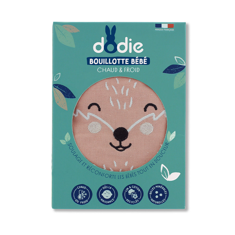 Dodie Forest Animals Hot Water Bottle Mineral Beads 6 Months+ 1.6kg