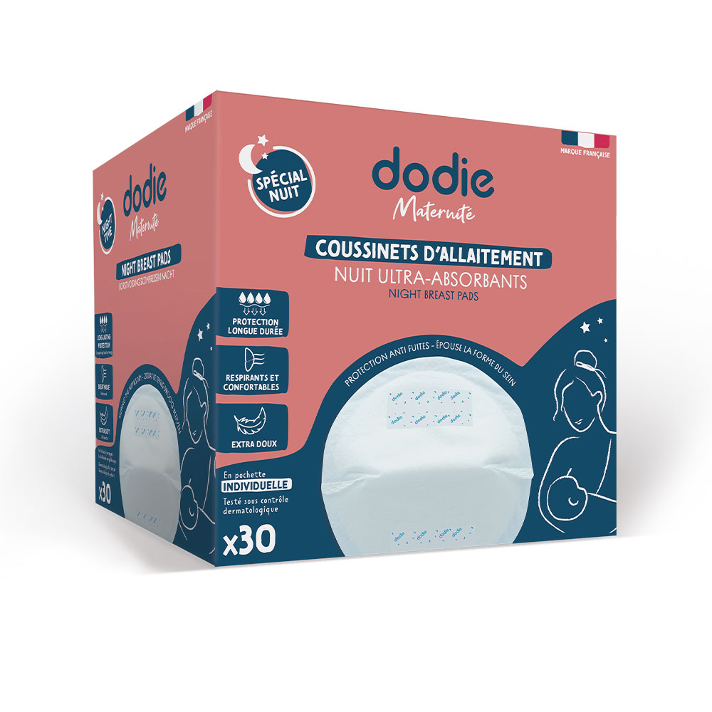 Dodie Individual Nursing Pads Special Night X30 Nuit Ultra Absorbants x30