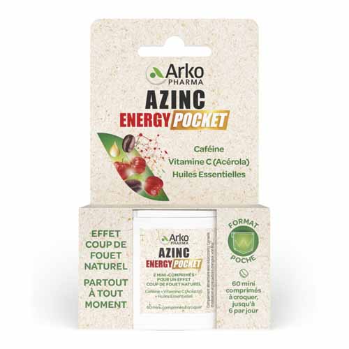 Arkopharma Azinc Energy Pocket 60 Mini-tablets