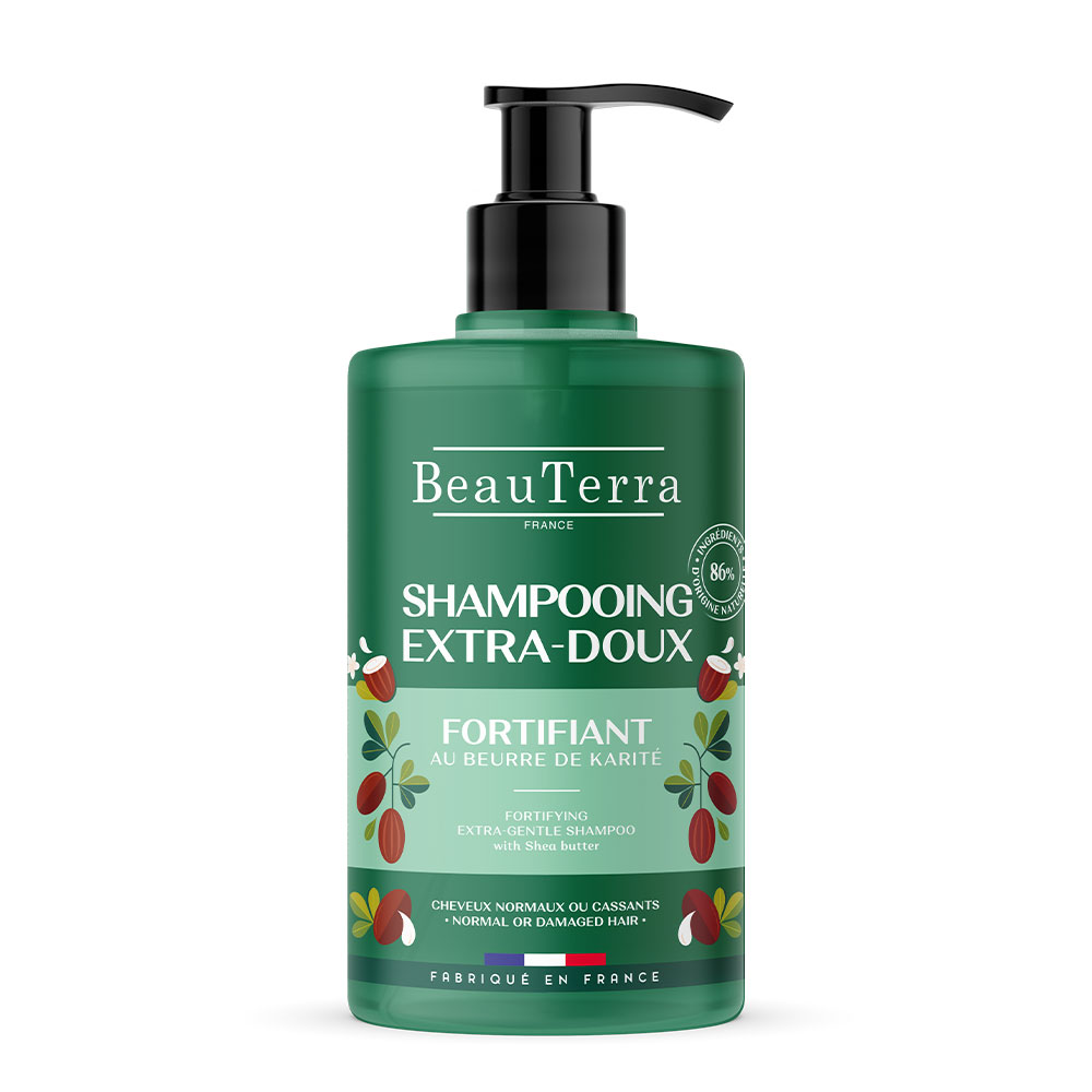 Beauterra Shampoo Le Fortifiant Ultra-soft Cheveux Normaux ou Cassants 750ml