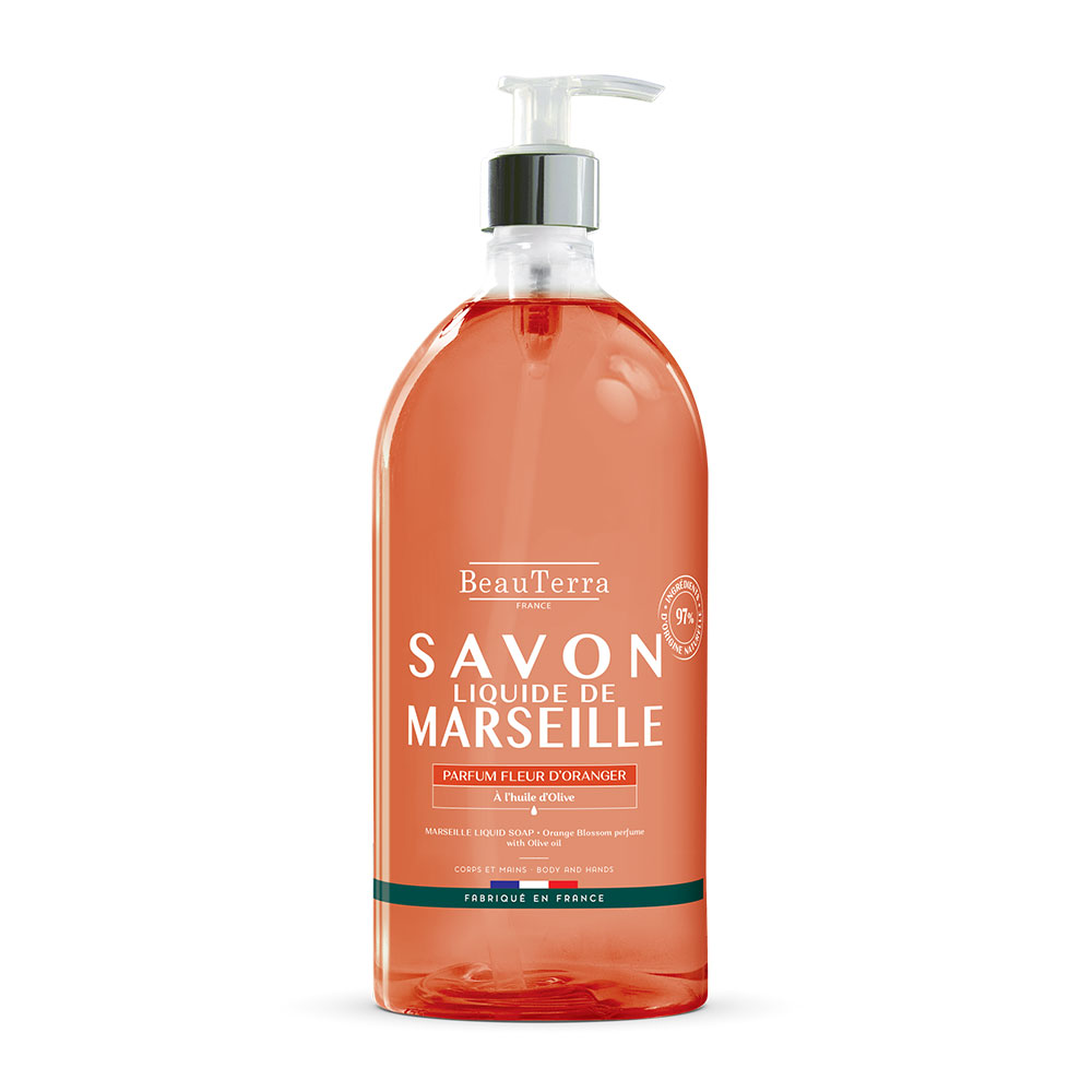 Beauterra Marseille Soaps for Hands and Body 1l