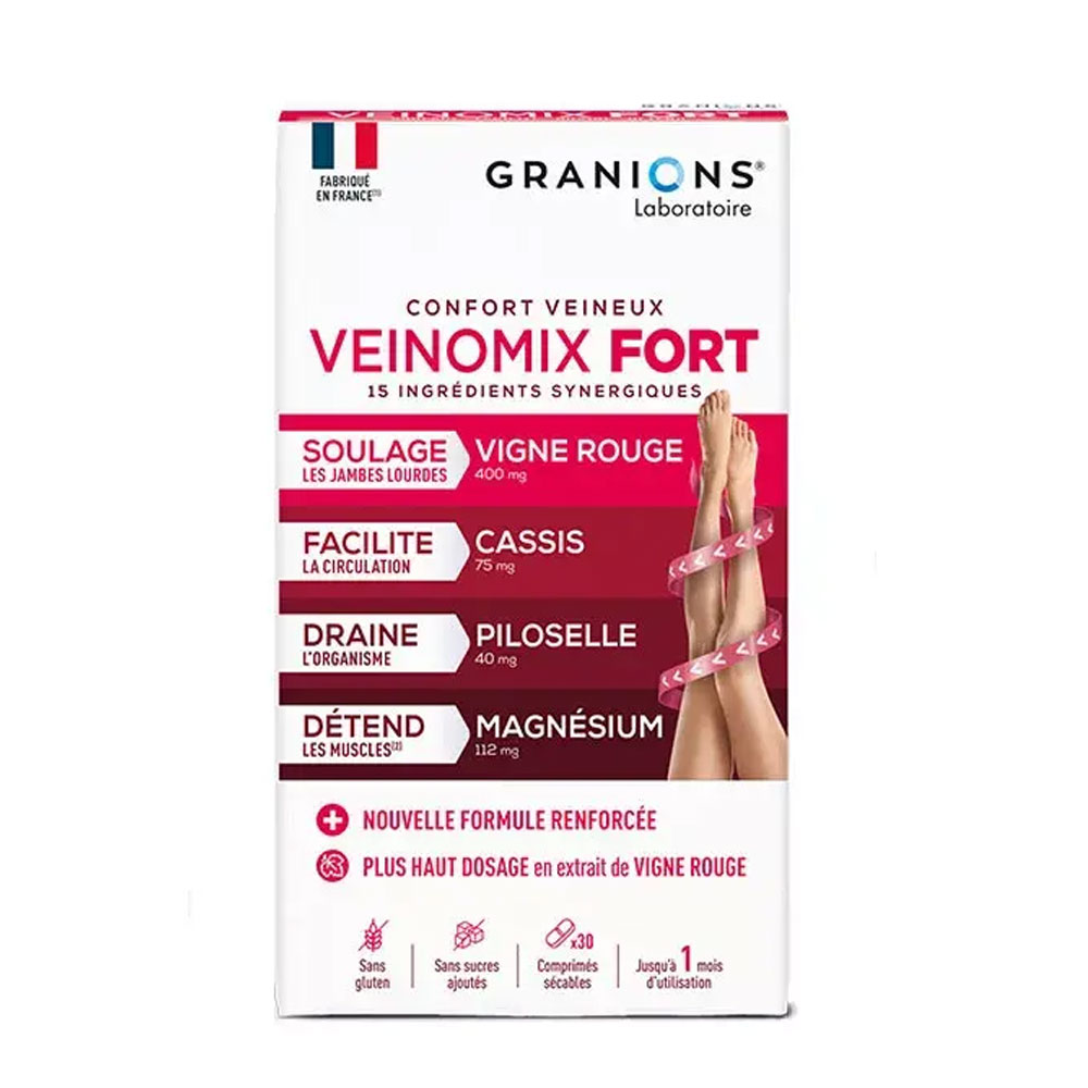 Granions Veinomix Fort Venous comfort 30 capsules