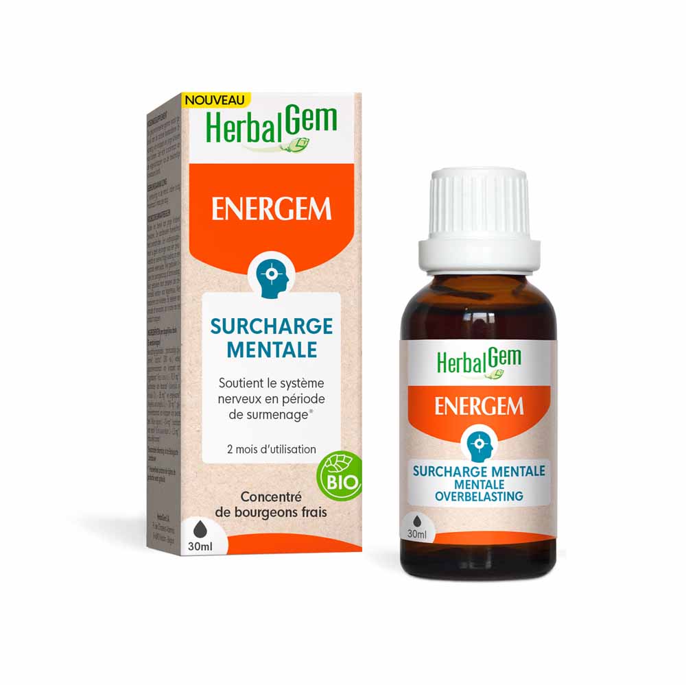 Herbalgem Gemmotherapy complexes Energem Mental Overload Bio 30ml