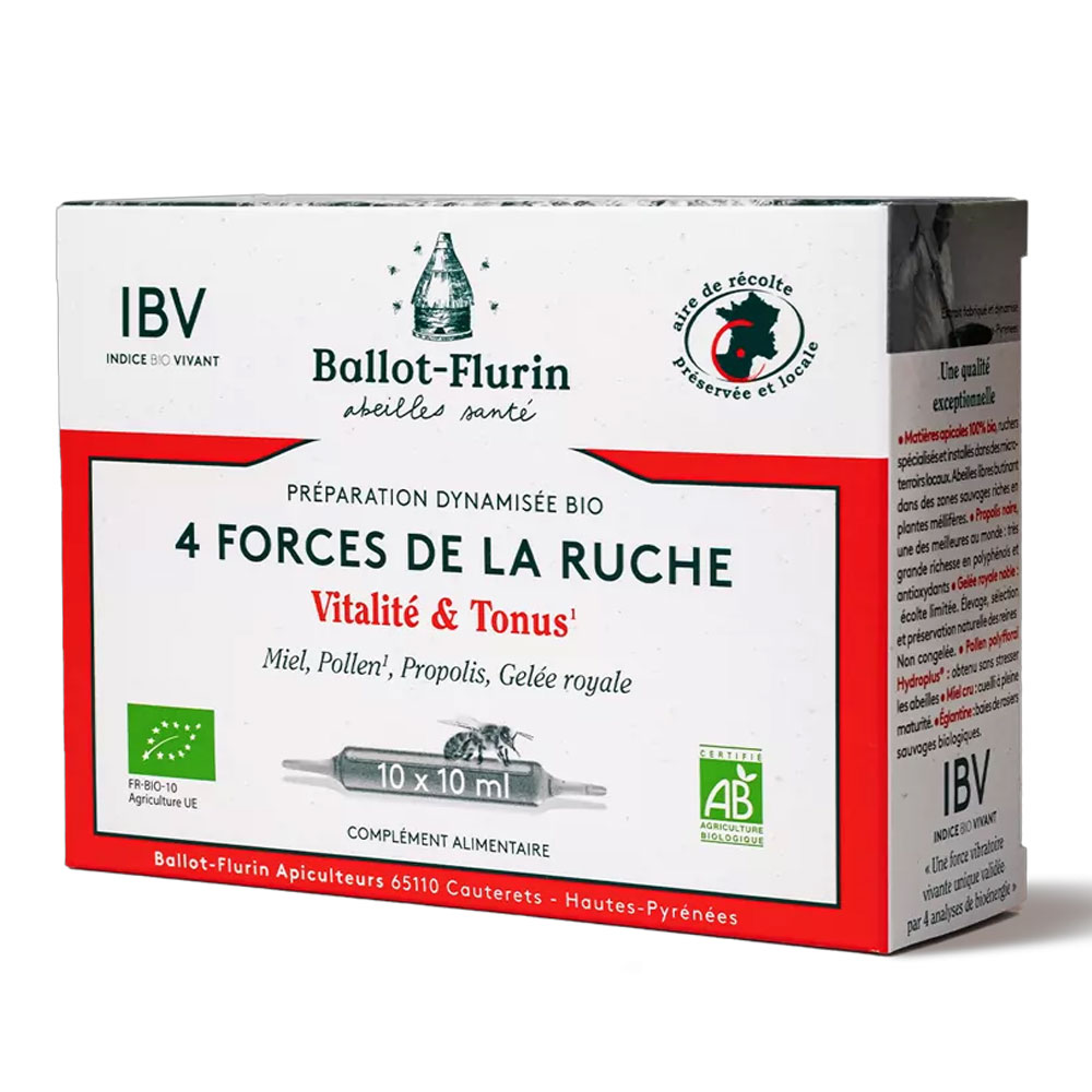 Ballot-Flurin 4 Forces of the Beehive Vitality &amp; Tonus 100ml