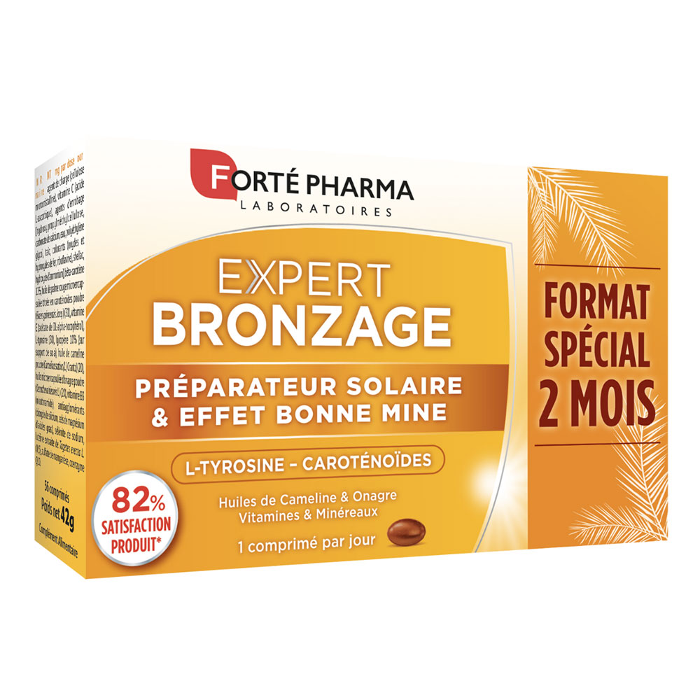 Forté Pharma Sun Expert Expert tanning sun prep programme 56 tablets