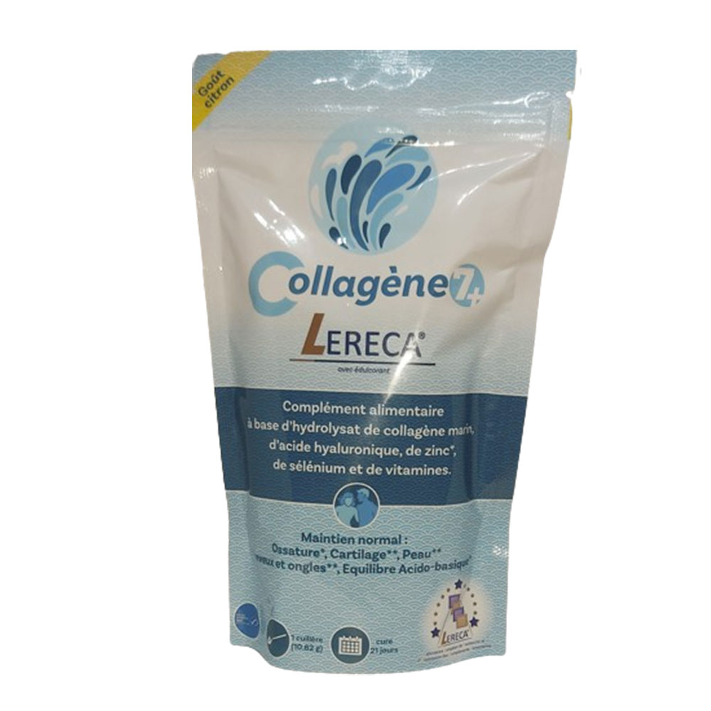 Lereca Collagen 7+ Lemon flavour 21 Doses of 10g