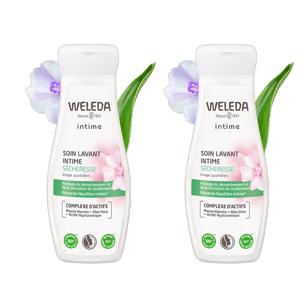 Weleda Intime Intima Dryness Cleansing Care 2x200ml