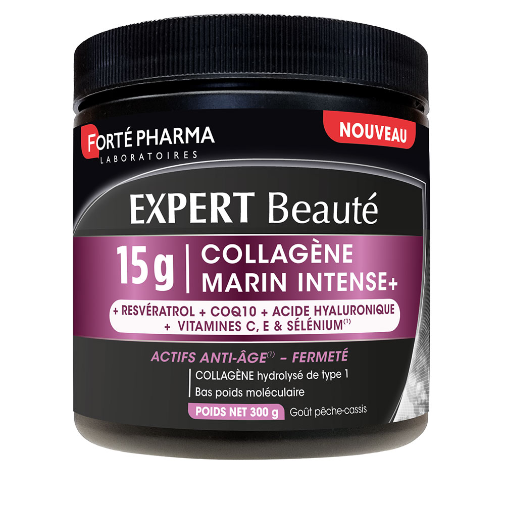 Forté Pharma Beauty Expert Marine Collagen Intense+ 15g peach and blackcurrant flavour 300 g