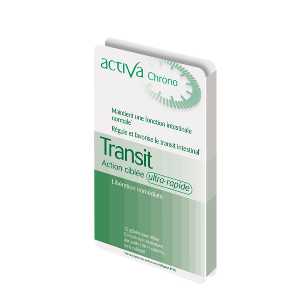 Activa Chrono Transit 15 capsules