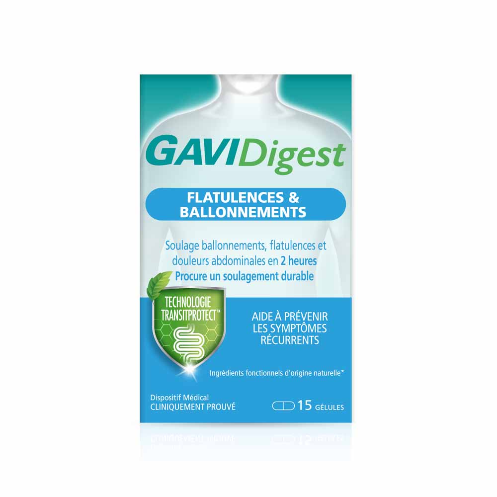 Gaviscon Gavidigest Flatulence &amp; Bloating 15 capsules
