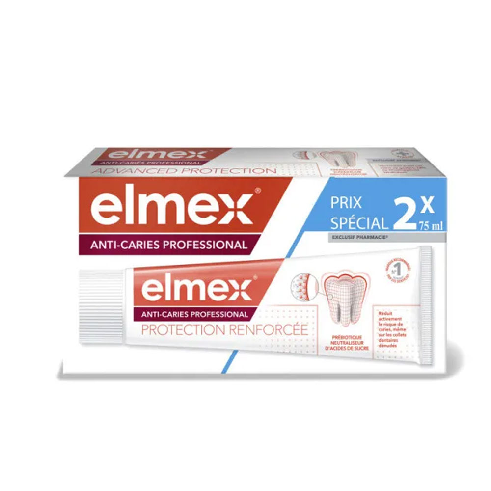 Elmex Fluoride Professional Toothpaste special prize 2x75ml