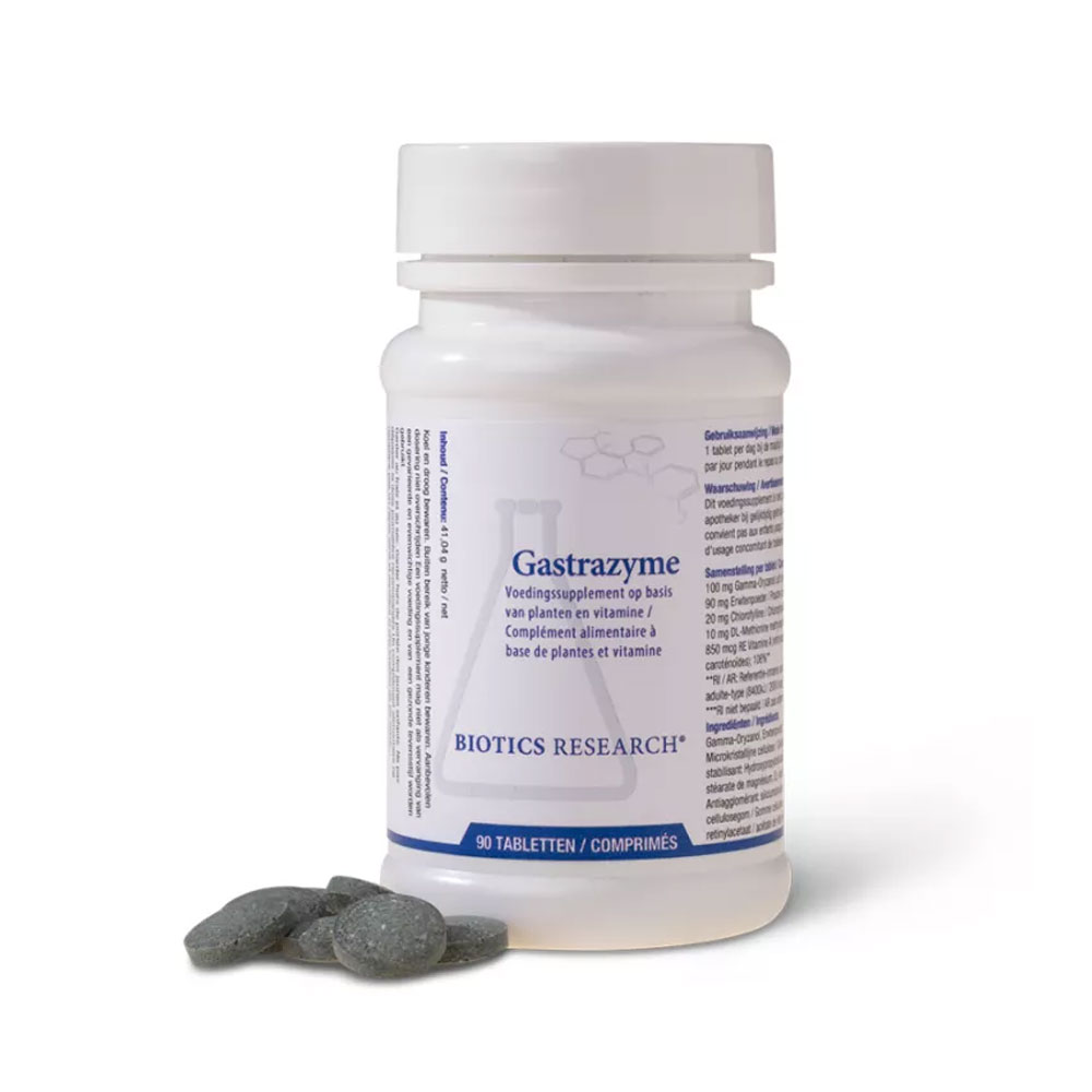 Biotics Research Gastric enzymes 90 Tablets