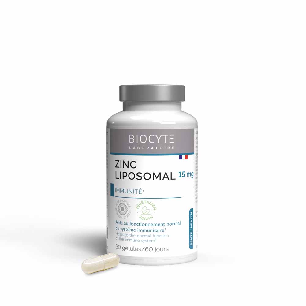 Biocyte Zn Zinc Liposome 60 Gelules 60 Gélules