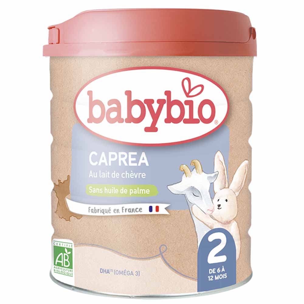 Babybio Baby Milks Goat's milk organic powder Caprea 2 suitable from 6 to 12 months 800 g